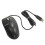 HP Mouse ottico HP USB Optical Scroll Mouse - 2 pulsante(i) - cablato - USB - nero Jack 1
