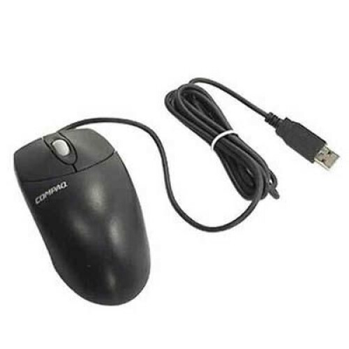 HP Mouse ottico HP USB Optical Scroll Mouse - 2 pulsante(i) - cablato - USB - nero Jack