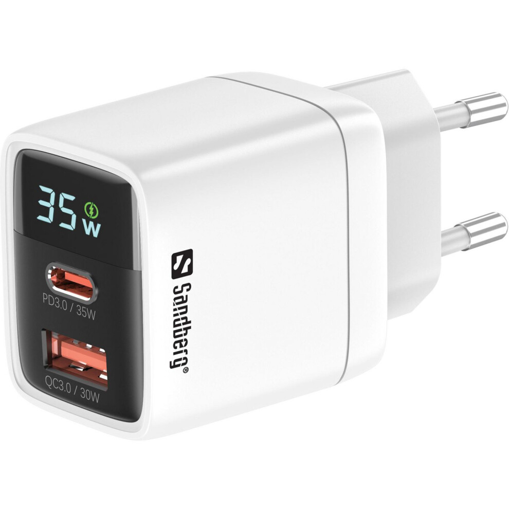 Sandberg 2In1 Charger 1Xusb-C 1Xusb 35W 5705730441523