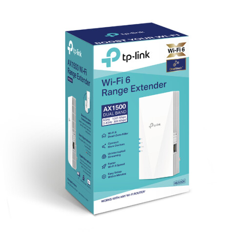 TP-LINK TP-LINK RE500X - AX1500 Wi-Fi 6 Range Extender 2
