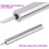 14-Inch Manual Push Whisk, Multi-Use Blending & Frothing Tool 5