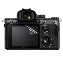 Klar PET-filmskärmskydd för Sony A7II A7III A99 A77/A7R A7 A7s mark II III/A7M2 A7M3 A7RIII