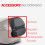 (SH40 SH45)Motorcycle Tail Box Rear Cushion Backrest for 5