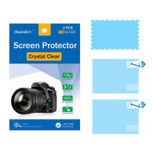 (EOS R6 R7) 2x Folia ochronna na ekran LCD Deerekin z folią wierzchnią do aparatów Canon EOS R Ra R3