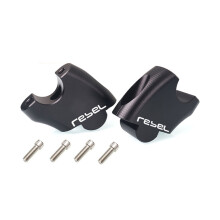 (svart)För Honda Rebel 500 300 CMX500 Rebel500 CMX300 Rebel300 High Lifter Risers Tillbehör CMX300