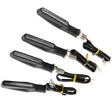 (4 szt.) Światła kierunkowskazów motocyklowych LED, wodoodporne, 12 V, niskie zużycie energii