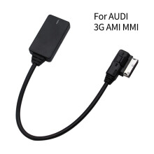 (Black)AMI MMI MDI Wireless Aux Bluetooth-compatible 5.0 Audio Adapter Cable for Audi A3 A4 B8 B6 Q5 A5 A7 R7 S5 Q7 A6L A8L A4L