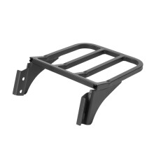 (svart)Motorcykel Sissy Bar Ryggstöd Bagagehållare för Harley Sportster XL883 2004-2017 Dyna Street