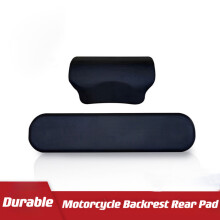 Motorcykel Trunk Ryggstöd Bakre Pad Delar Svart Passagerarryggstöd Rygg Pad Bakre Top Bagageväska Box