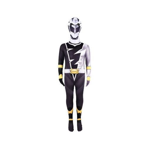 (Noir, 110) Mighty Power Morphin Rangers Costume Cosplay Combinaison ...