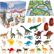 (Stile A) Giocattolo fai da te a forma di dinosauro con scatola cieca di dinosauri crossborder countdown bestseller