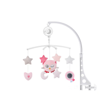 (Κουκουβάγια) Baby Animal Cartoon Toy Crib Bell Ring The Bell Musical Toy Comfort Rotation