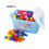 (400Pcs) Μπλοκ δομικού προφίλ δοντιών Παιδικά παιχνίδια Πρακτ 1