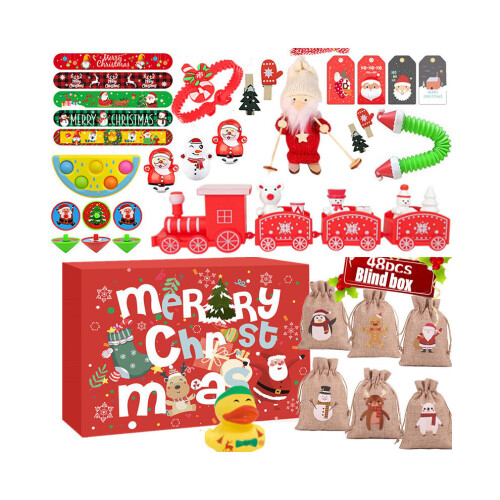 Advent Surprise Calenda Box Rubber Duck Toy Παιδικά κορίτσια Βασίλη Δώρα