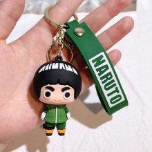 (Lee)Süßer Naruto weicher Gummi Schlüsselanhänger Sammlerstück Schlüssel Zubehör perfekte Geschenke für
