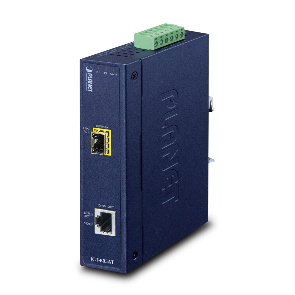 Planet Igt-805At Network Media Converter 1000 Mbit/S Blue 4711605281119