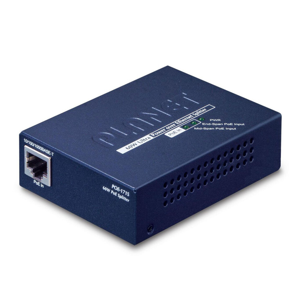 Assmann Blau Planet Einzelport 10/100/1000Mbps, Poe-171S - Bild 4