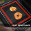 2-Pack Perforated Silicone Baking Mats - Reusable 30x40cm Oven Liners 2