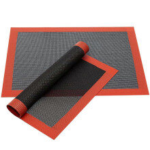 2-Pack Perforated Silicone Baking Mats - Reusable 30x40cm Oven Liners