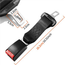 Universal Safety Car Seat Belt Extend Extension 23CM