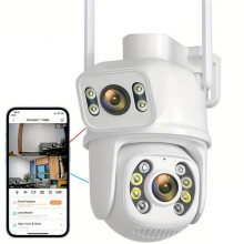 Security Camera Dual Lens 2.4ghz Wireless IP Camera Video Surveillance