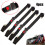4Pack Universal Truck Car Lap Seat Belts 2 Point Adjustable Single Seat Lap 1