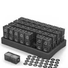 Monthly Pill Box 31 Day AM/PM Daily Pill Case 32 Compartments
