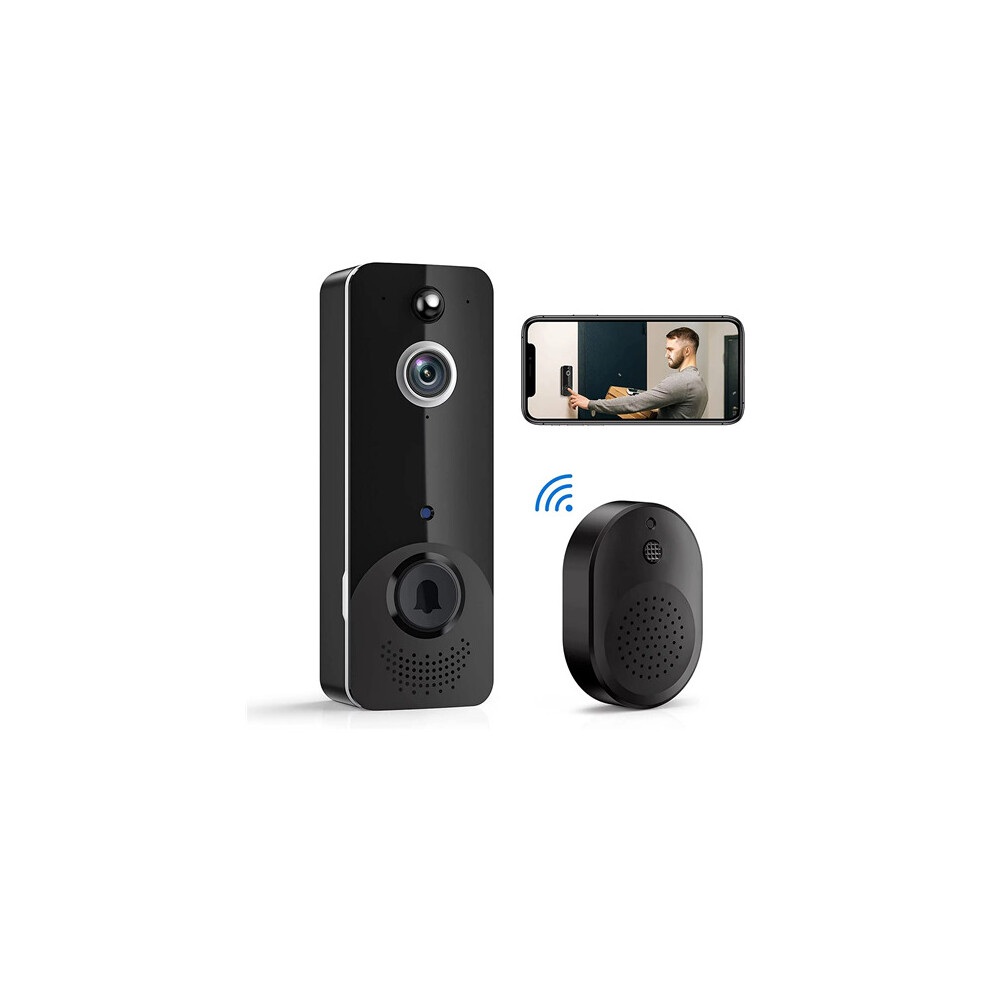 Wireless Doorbell Camera with Chime丨Video Doorbell Security Camera