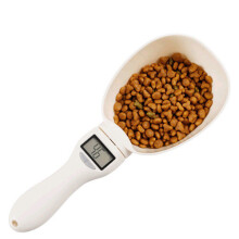 Electronic Pet Food Scale Dog Cat Feeding Bowl Measuring Spoon