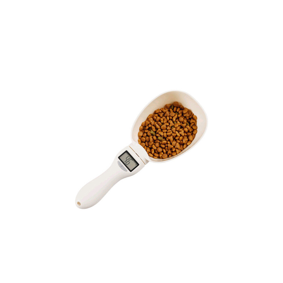 Electronic Pet Food Scale Dog Cat Feeding Bowl Measuring Spoon