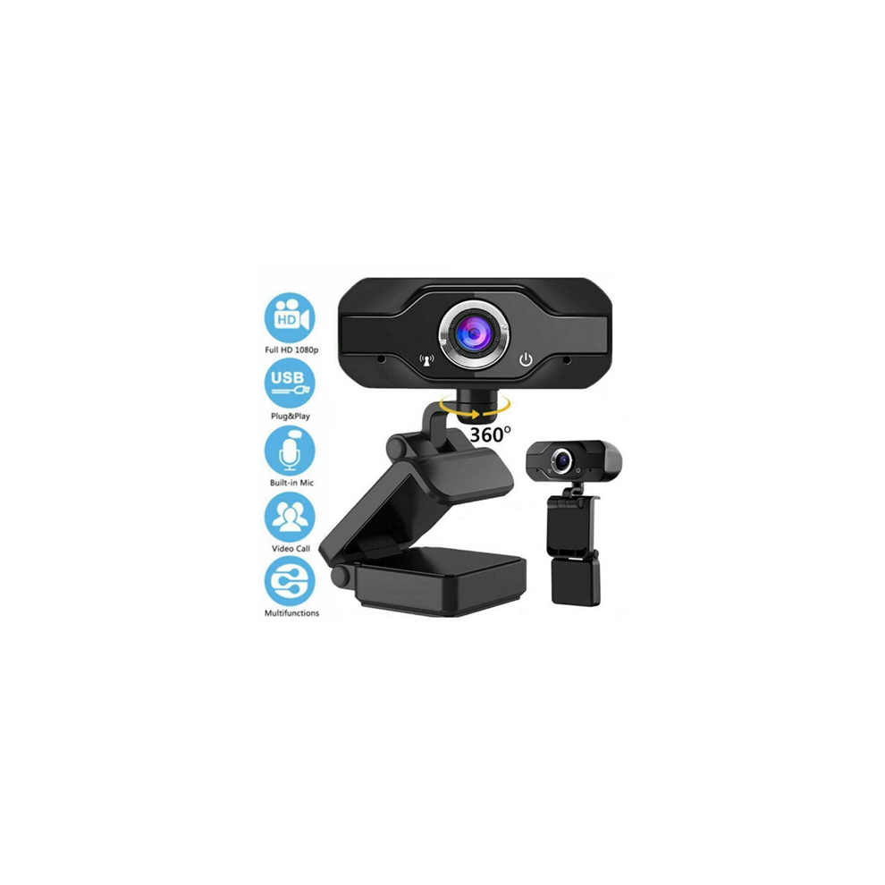 Full HD 1080P Webcam With Microphone MIC For PC Desktop Laptop