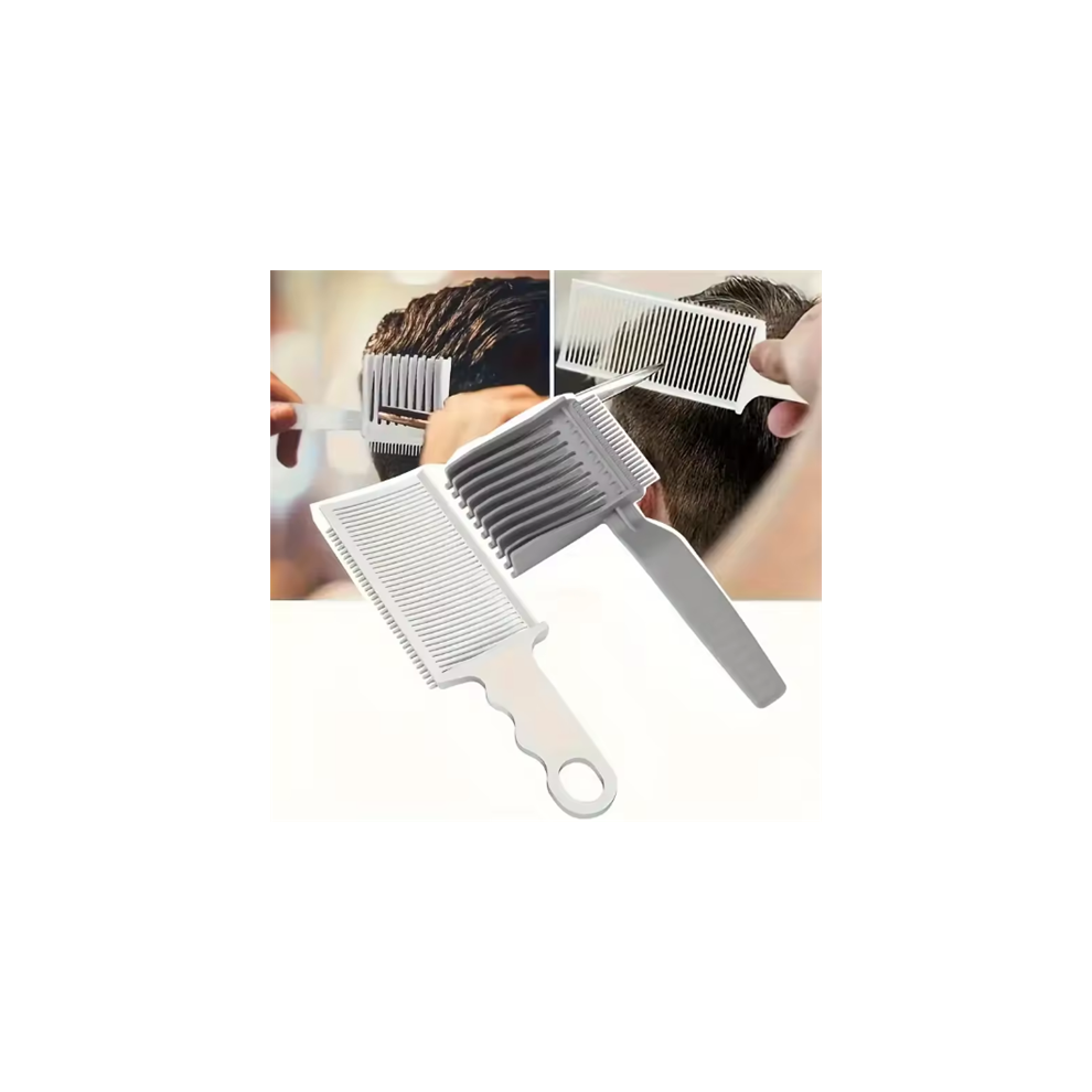 Hair Clipper Men's Style Flat Headed Comb for Mixing and Cutting Used