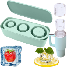 Silicone Ice Cube Tray for Cup With Lid for 20-40oz Tumbler