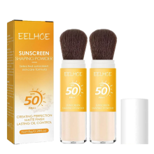 SPF 50 PA+++ Powder Sunscreen , Oil Control Natural Matte Finish