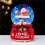Christmas Musical Snow Globe Light Up Music Box Automatic Snowfall 1