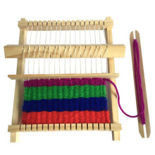 DIY Wooden Weaving Loom Craft Yarn Kids Educational Toy Gifts