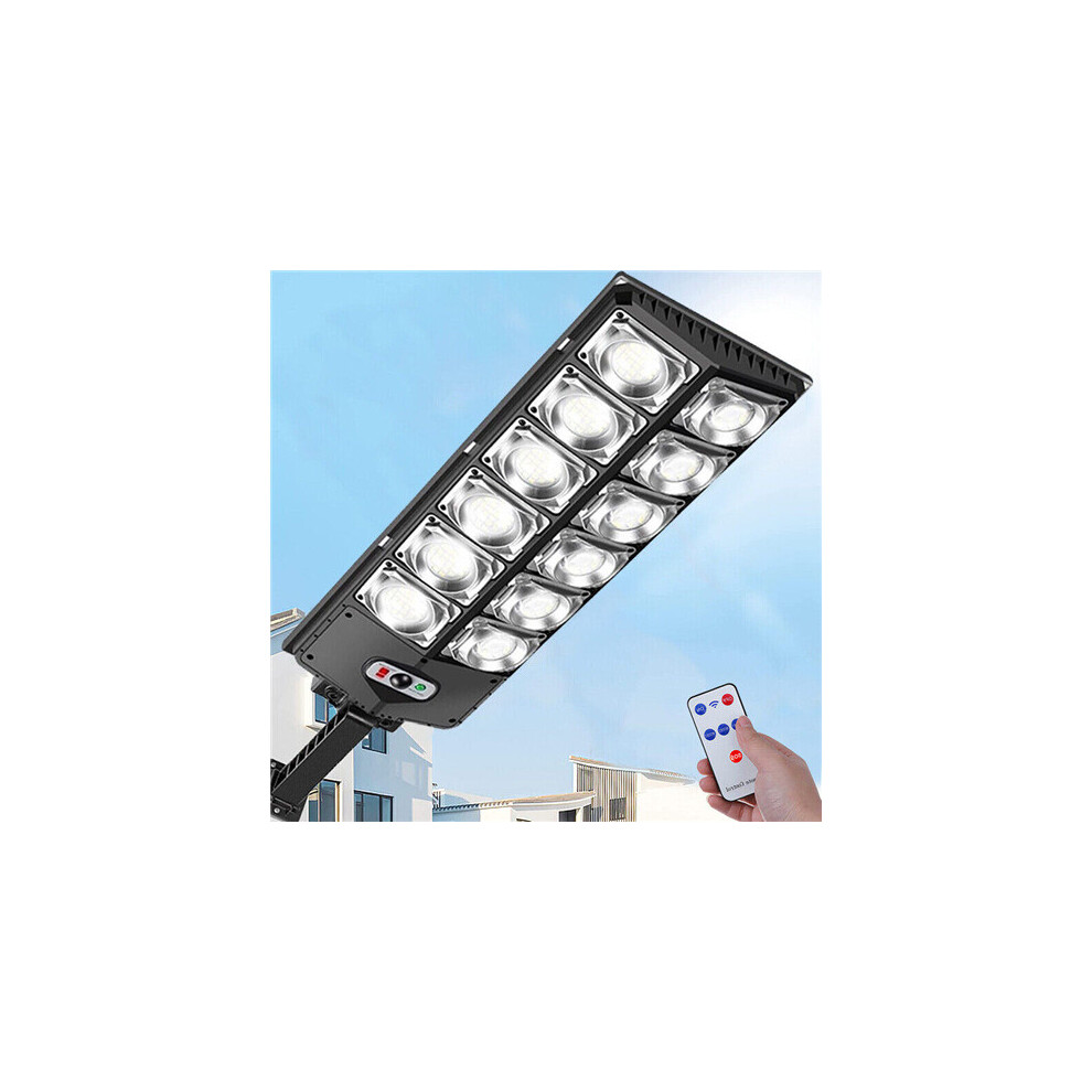 1000000LM LED Outdoor Dusk to Dawn Solar Street Light Road Area Lamp