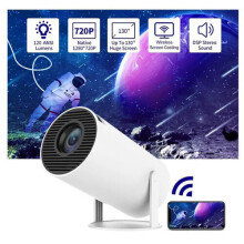 Smart Projector Android 11.0 MINI Portable 5G WIFI HDMI Home Cinema 720P