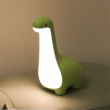 Dinosaur Night Light BD-NL-19 - Eye-Protect Bedside Lamp with 15-Min Timer, 3000K Warm Light, 9LED, 800mAh, Touch Dimmer