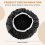 1 τμχ Αδιάβροχο σκουφάκι ντους, Swimming Hotel Elastic Cap Hair Set (Μαύρο) 9