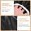 1 τμχ Αδιάβροχο σκουφάκι ντους, Swimming Hotel Elastic Cap Hair Set (Μαύρο) 10