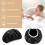 1 τμχ Αδιάβροχο σκουφάκι ντους, Swimming Hotel Elastic Cap Hair Set (Μαύρο) 7