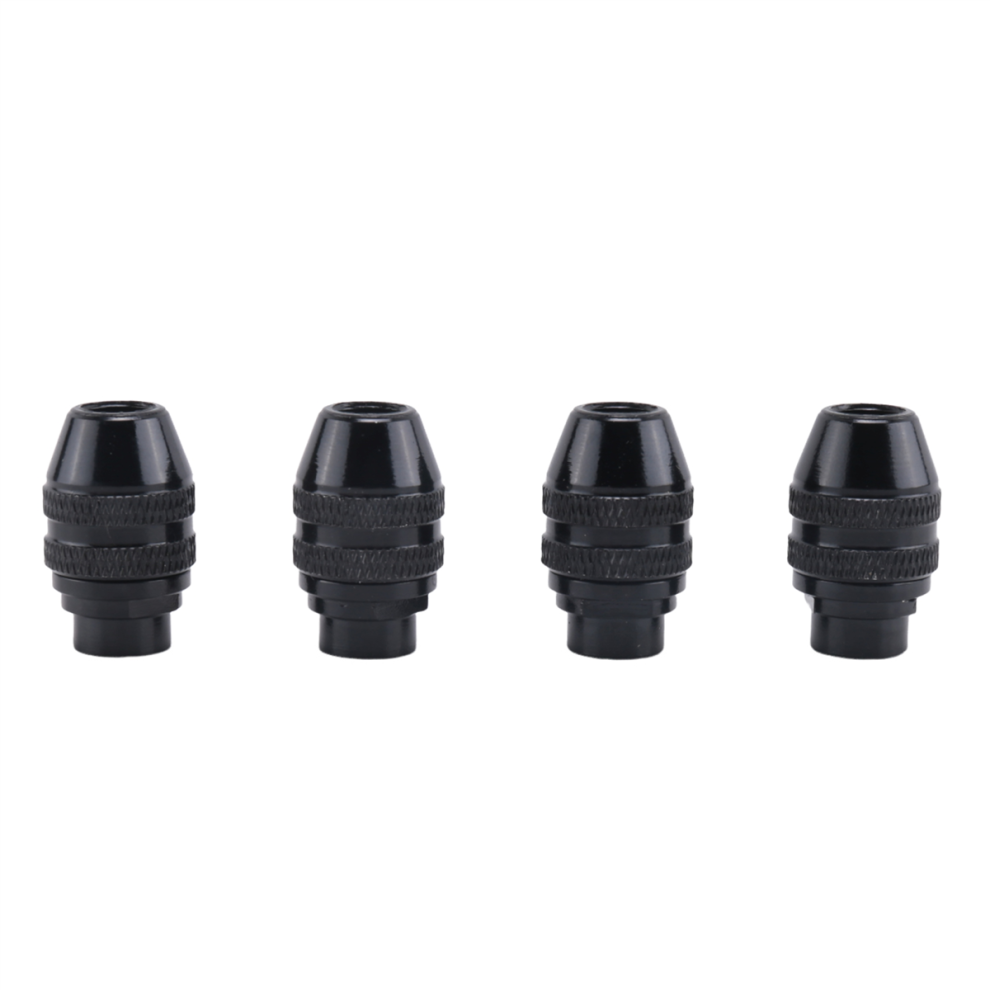 4 Pcs Quick Change Chuck Multifunction Universal Mini Keyless Drill For Electric Grinder Tool 0.4-3.2Mm 4851820492010
