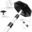 Support de sac de golf avec bras rigide et housse anti-impact, pliable 4