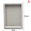 Bead Design Board Βραχιόλι Flocked Mats Κολιέ Δίσκος οργάνωσης κοσμημάτων με χάντρες -B 8