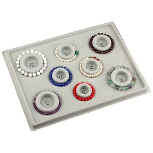 Bead Design Board Βραχιόλι Flocked Mats Κολιέ Δίσκος οργάνωσης κοσμημάτων με χάντρες -B 2