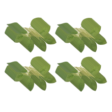 Fake Artificial Leaves for Roses Decorations - 36 Silk Green Flowers Leaf with Realistic Vines Flexible Stems