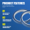 ρολά 10mmx33M(108Ft) Blue Heat Tape Transfer για εξάχνωση χωρίς υπολείμματα και βινύλιο 7