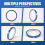 ρολά 10mmx33M(108Ft) Blue Heat Tape Transfer για εξάχνωση χωρίς υπολείμματα και βινύλιο 8