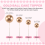 40 ΤΕΜ. Cake Toppers Mini Gold Ball Διακοσμήσεις Cupcake για στολισμό Γάμου γενεθλίων 5
